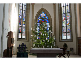 Es weihnachtet in St. Crescentius (Foto: Karl-Franz Thiede)